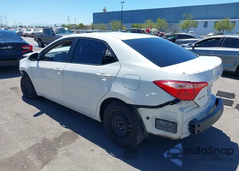 2017 Toyota Corolla Le from USA, damaged, VIN 5YFBURHE8HP622204